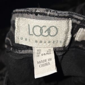 LOGO by Lori Goldstein Dark Gray Boyfriend Jeans